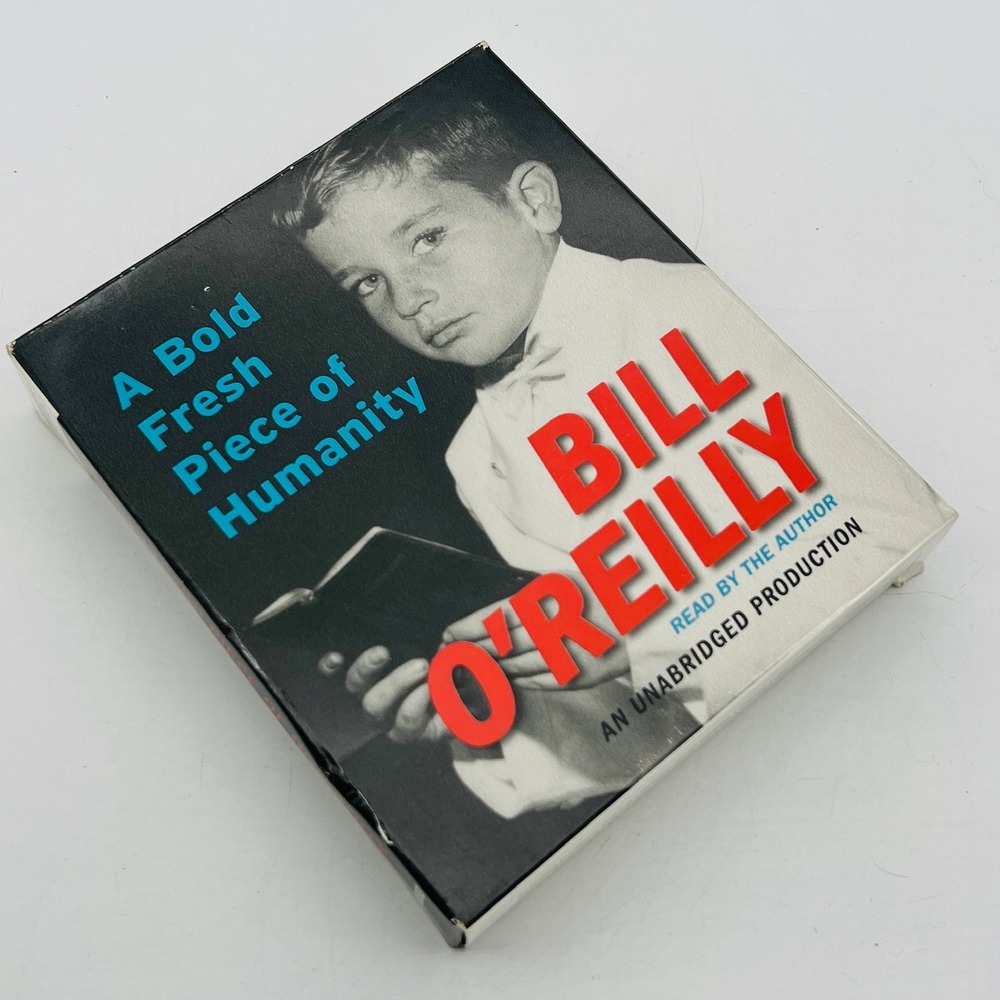 Bill O'Reilly A Bold Fresh Piece‎ of Humanity Audiobook 6 CD Unabridged Memoir